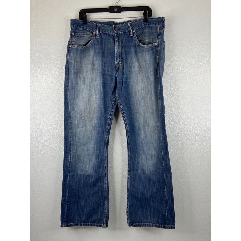 Levis Men 36/30 527 Blue Jeans Casual Boot Cut